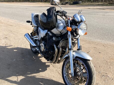 1996 Yamaha XJR1200, серебристый, 245000 рублей, вид 2