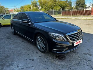 2014 Mercedes-Benz S-Класс 350 CDI BlueTEC Long 9G-TRONIC VI (W222, C217), чёрный, 3100000 рублей, вид 2