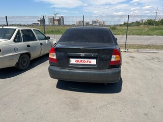 2006 Hyundai Accent ТагАЗ II, чёрный, 170000 рублей, вид 3