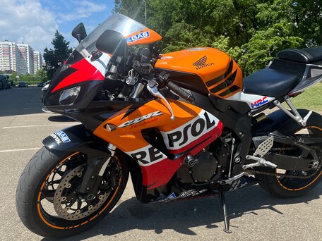 2006 Honda CBR 1000 RR/RA Fireblade, оранжевый, 680000 рублей, вид 4