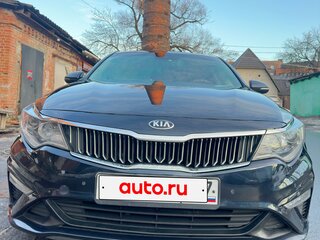 2019 Kia Optima IV Рестайлинг, синий, 1150000 рублей, вид 2