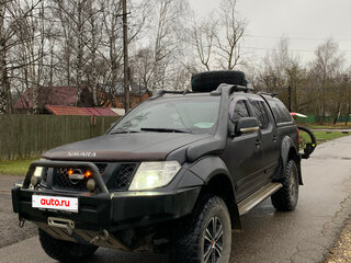 2008 Nissan Navara (Frontier) III (D40), чёрный, 1540000 рублей, вид 1
