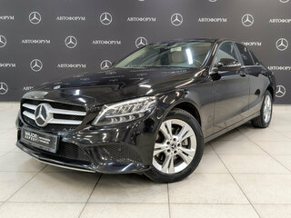 2019 Mercedes-Benz C-Класс 200 IV (W205) Рестайлинг, чёрный, 3495000 рублей, вид 1