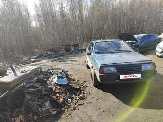 2002 Lada (ВАЗ) 21099, серебристый, 65000 рублей, вид 2