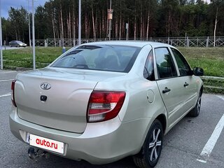 2013 Lada (ВАЗ) Granta I, жёлтый, 220000 рублей, вид 3