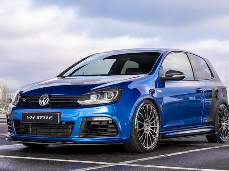 2011 Volkswagen Golf R VI, синий, 1950000 рублей, вид 5