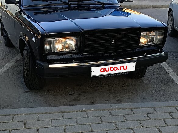 2010 Lada (ВАЗ) 2107, чёрный, 300000 рублей - вид 6