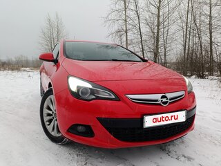 2013 Opel Astra GTC J Рестайлинг, красный, 800000 рублей, вид 3