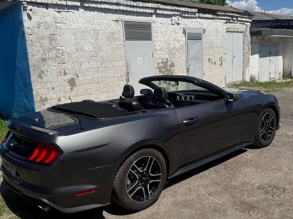 2019 Ford Mustang VI Рестайлинг, серый, 1950000 рублей - вид 4