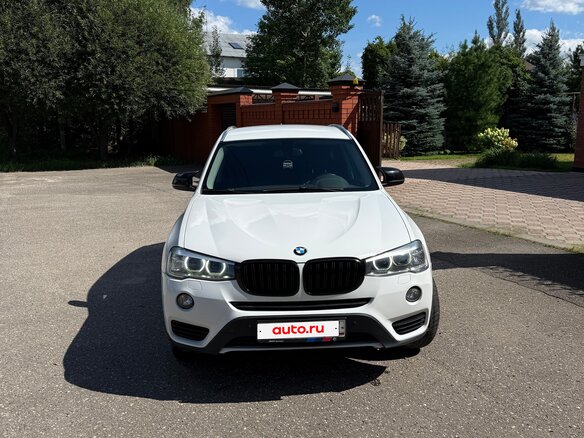 2014 BMW X3 28i xDrive II (F25) Рестайлинг, белый, 1900000 рублей - вид 1