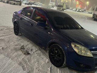 2008 Opel Astra H Рестайлинг, синий, 470000 рублей, вид 1