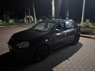 2011 Renault Logan I Рестайлинг, чёрный, 160000 рублей, вид 2