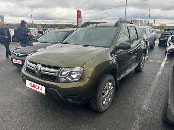 2016 Renault Duster I Рестайлинг, зелёный, 1050000 рублей