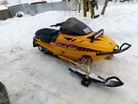 1997 BRP Ski-Doo MXZ Renegade X 600, жёлтый, 300000 рублей, вид 2
