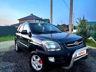 2008 Kia Sportage II, чёрный, 720000 рублей, вид 1