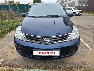 2012 Nissan Tiida I Рестайлинг, синий, 570000 рублей, вид 2