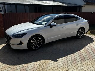 2021 Hyundai Sonata VIII (DN8), белый, 2180000 рублей, вид 2