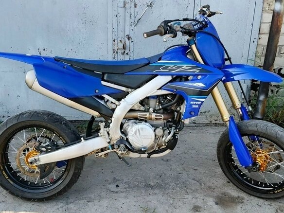 2020 Yamaha YZ450F, синий, 595000 рублей - вид 3
