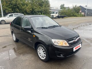 2015 Lada (ВАЗ) Granta I, чёрный, 235000 рублей, вид 2