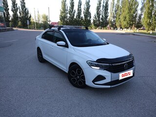 2021 Volkswagen Polo VI, белый, 1350000 рублей, вид 2