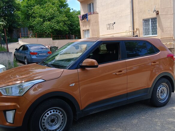 2017 Hyundai Creta I, оранжевый, 1690000 рублей - вид 6