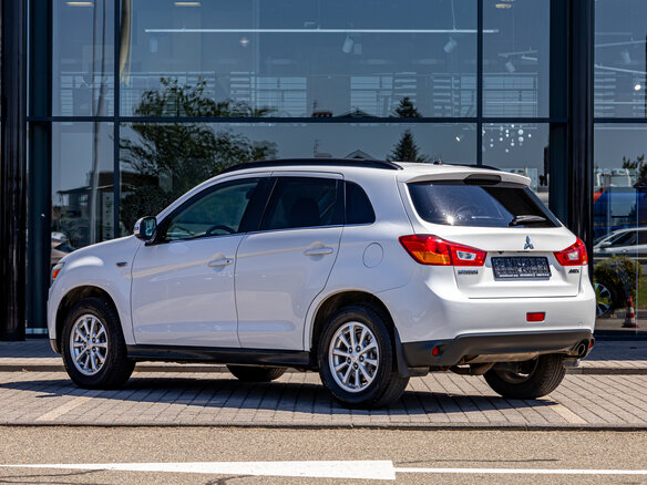 2012 Mitsubishi ASX I Рестайлинг, белый, 1295000 рублей - вид 3