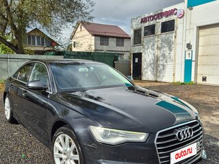 2015 Audi A6 IV (C7) Рестайлинг, чёрный, 1750000 рублей, вид 2