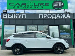 2017 Lada (ВАЗ) Vesta SW Cross I, белый, 949000 рублей, вид 4