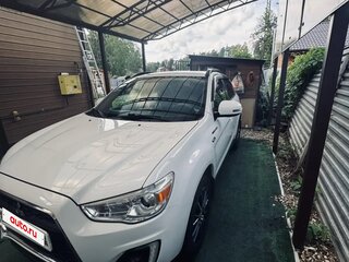 2014 Mitsubishi ASX I Рестайлинг, белый, 1200000 рублей, вид 1