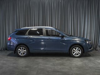 2019 Lada (ВАЗ) Vesta SW I, синий, 889000 рублей, вид 5