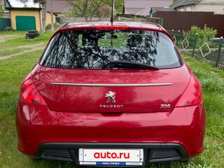 2012 Peugeot 308 I Рестайлинг, красный, 520000 рублей, вид 4