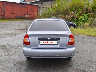 2007 Hyundai Accent ТагАЗ II, серый, 630000 рублей, вид 5