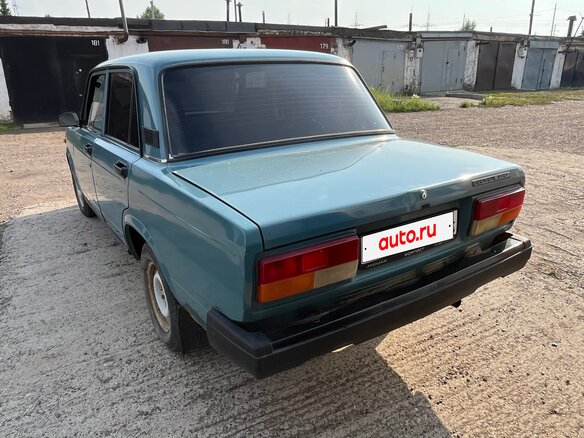 2005 Lada (ВАЗ) 2107, синий, 60000 рублей - вид 12