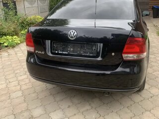 2012 Volkswagen Polo V, чёрный, 750000 рублей, вид 4