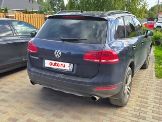2014 Volkswagen Touareg II, синий, 2500000 рублей, вид 4