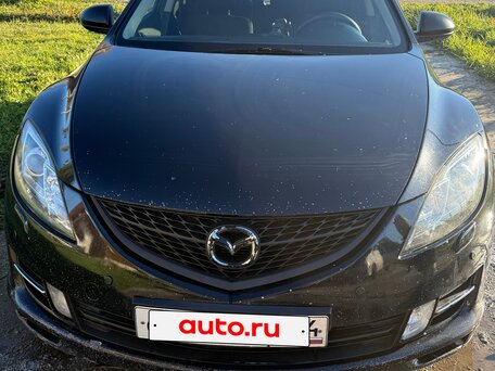 2008 Mazda 6 II (GH), чёрный, 800000 рублей, вид 1