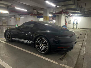 2023 Porsche 911 Carrera T VIII (992), чёрный, 16298000 рублей, вид 4