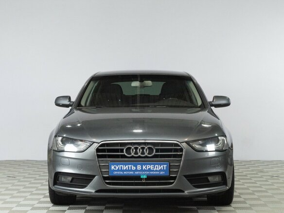 2013 Audi A4 IV (B8) Рестайлинг, серый, 1479000 рублей - вид 1