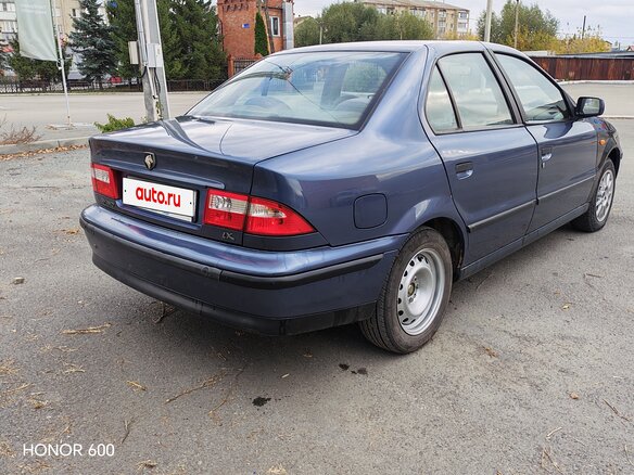 2006 Iran Khodro Samand, синий - вид 5