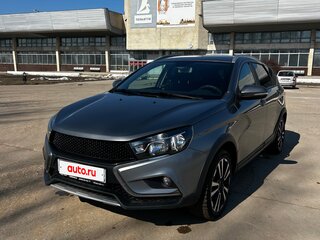 2018 Lada (ВАЗ) Vesta SW Cross I, серый, 835000 рублей, вид 1