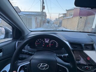 2011 Hyundai Solaris I, чёрный, 500000 рублей, вид 4
