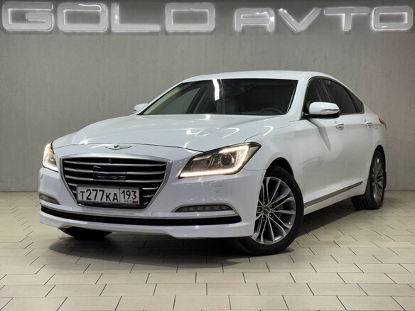 2015 Hyundai Genesis II, белый, 1650000 рублей