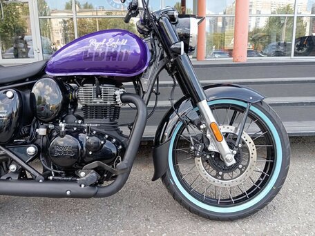 2026 Royal Enfield Goan Classic 350, фиолетовый, 529000 рублей, вид 5