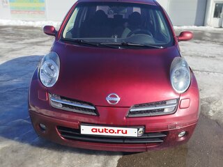 2007 Nissan Micra III (K12), пурпурный, 422000 рублей, вид 4