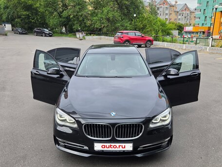 2013 BMW 7 серии Long 750Ld xDrive V (F01/F02/F04) Рестайлинг, чёрный, 2250000 рублей, вид 4