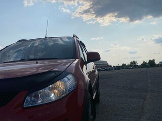 2010 Suzuki SX4 I (Classic) Рестайлинг, красный, 890000 рублей, вид 5