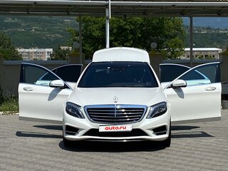 2015 Mercedes-Benz S-Класс 400 VI (W222, C217), белый, 2600000 рублей, вид 2