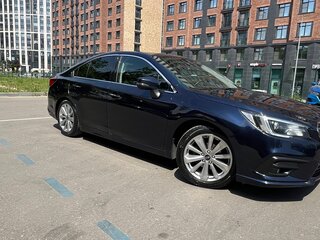 2018 Subaru Legacy VI Рестайлинг, синий, 2140000 рублей, вид 4