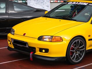1994 Honda Civic V, жёлтый, 650000 рублей, вид 5