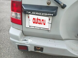 2004 Mitsubishi Pajero Pinin, серый, 350000 рублей, вид 3